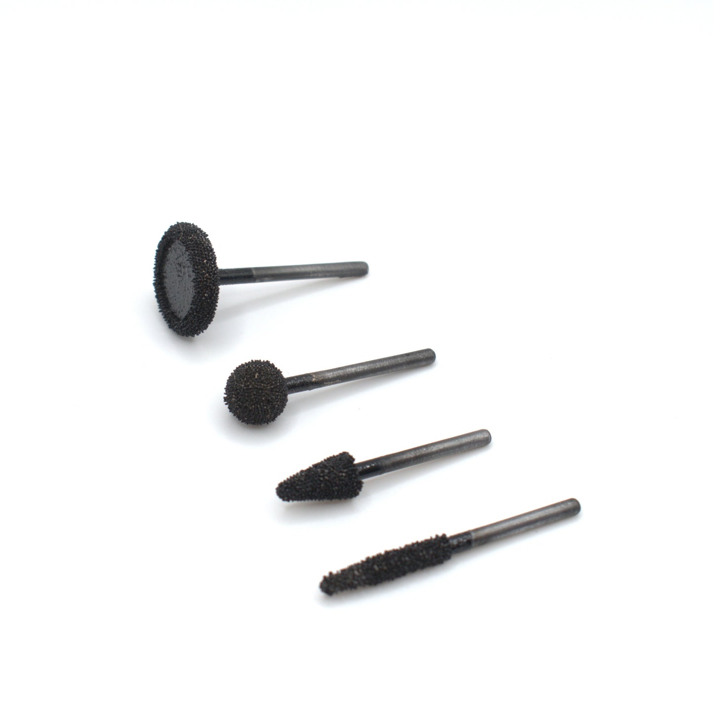 Tungsten Tooth, Set of Four, 3mm Shank, Fine