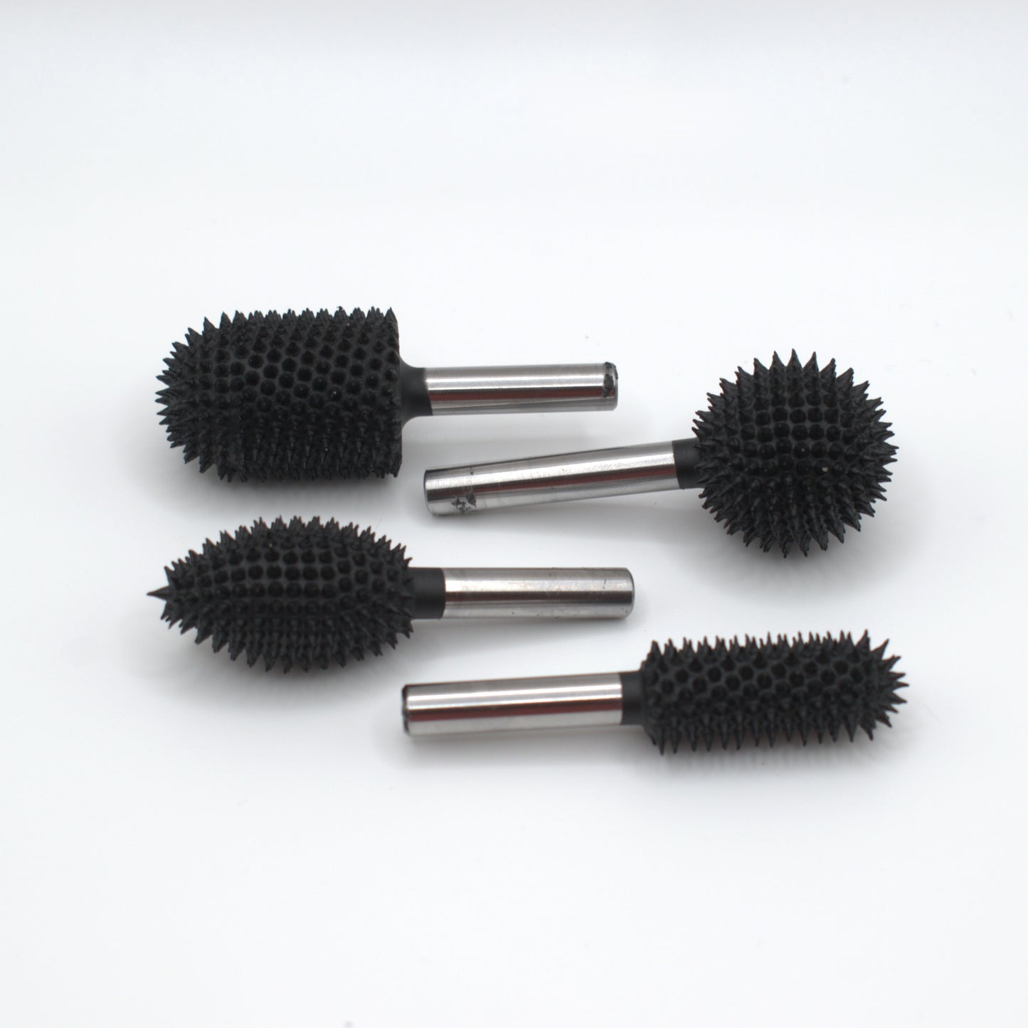 Tungsten Tooth, Set of Four, 1/4" Shank, Coarse